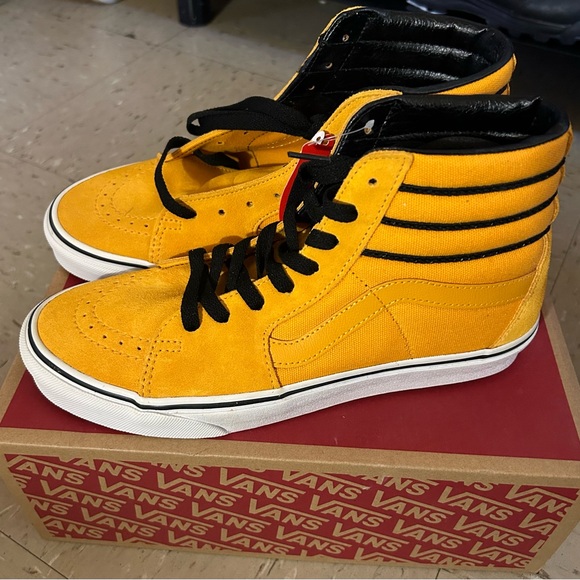 Vans SK8-Hi Sport Stripes Cadmium yellow Black. - Picture 2 of 8